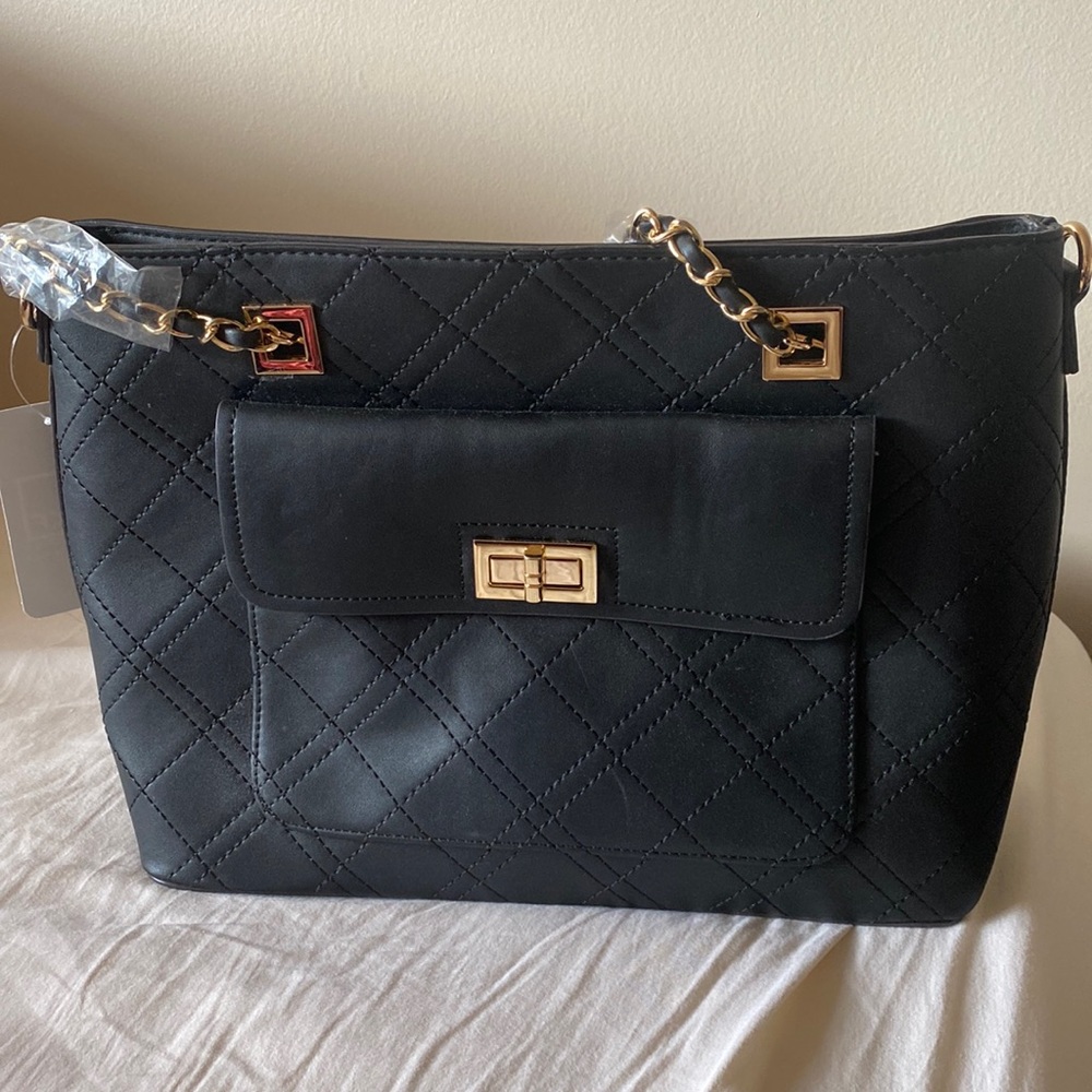 New Black Shoulder Bag
